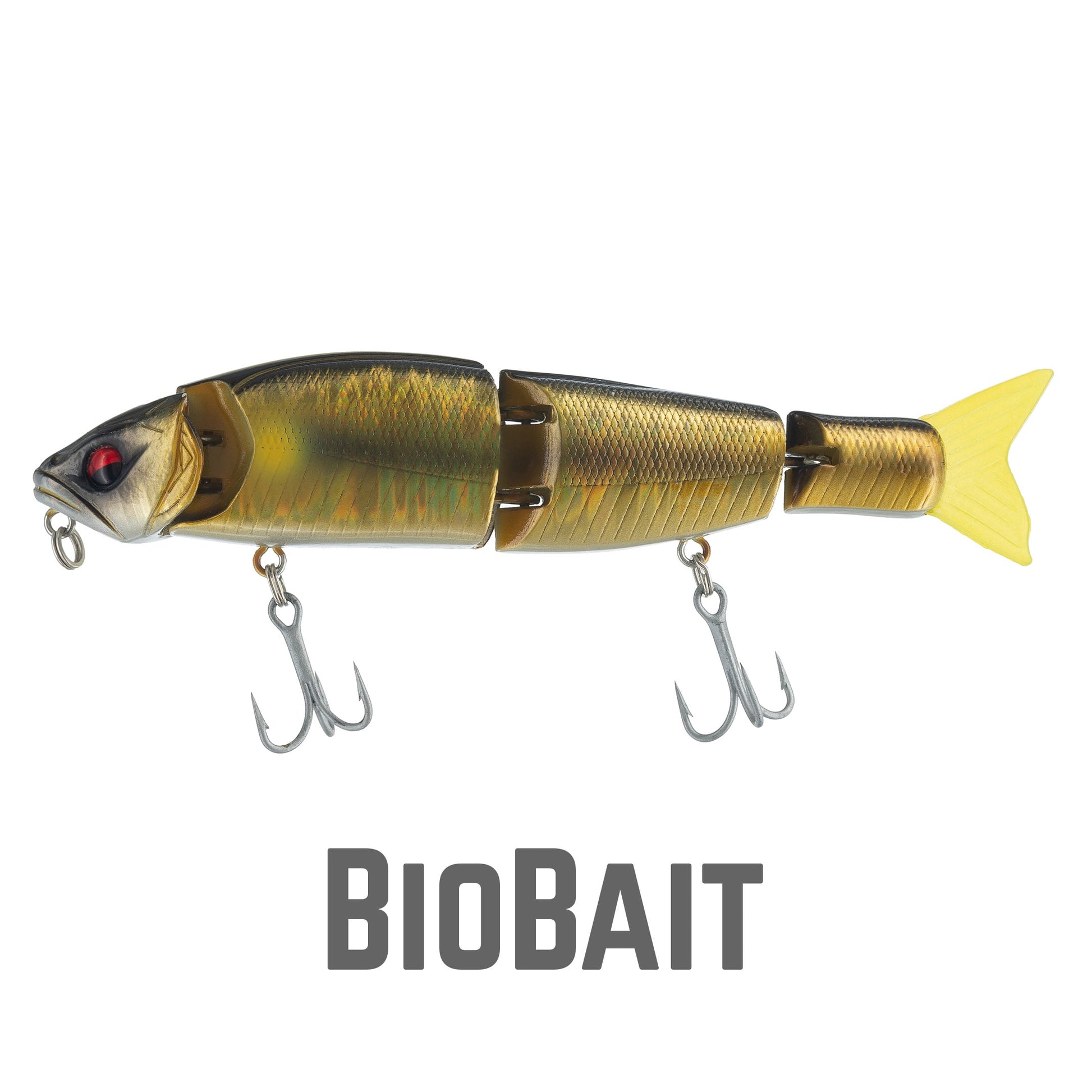 BioBait 127S Jointed Swimbait White