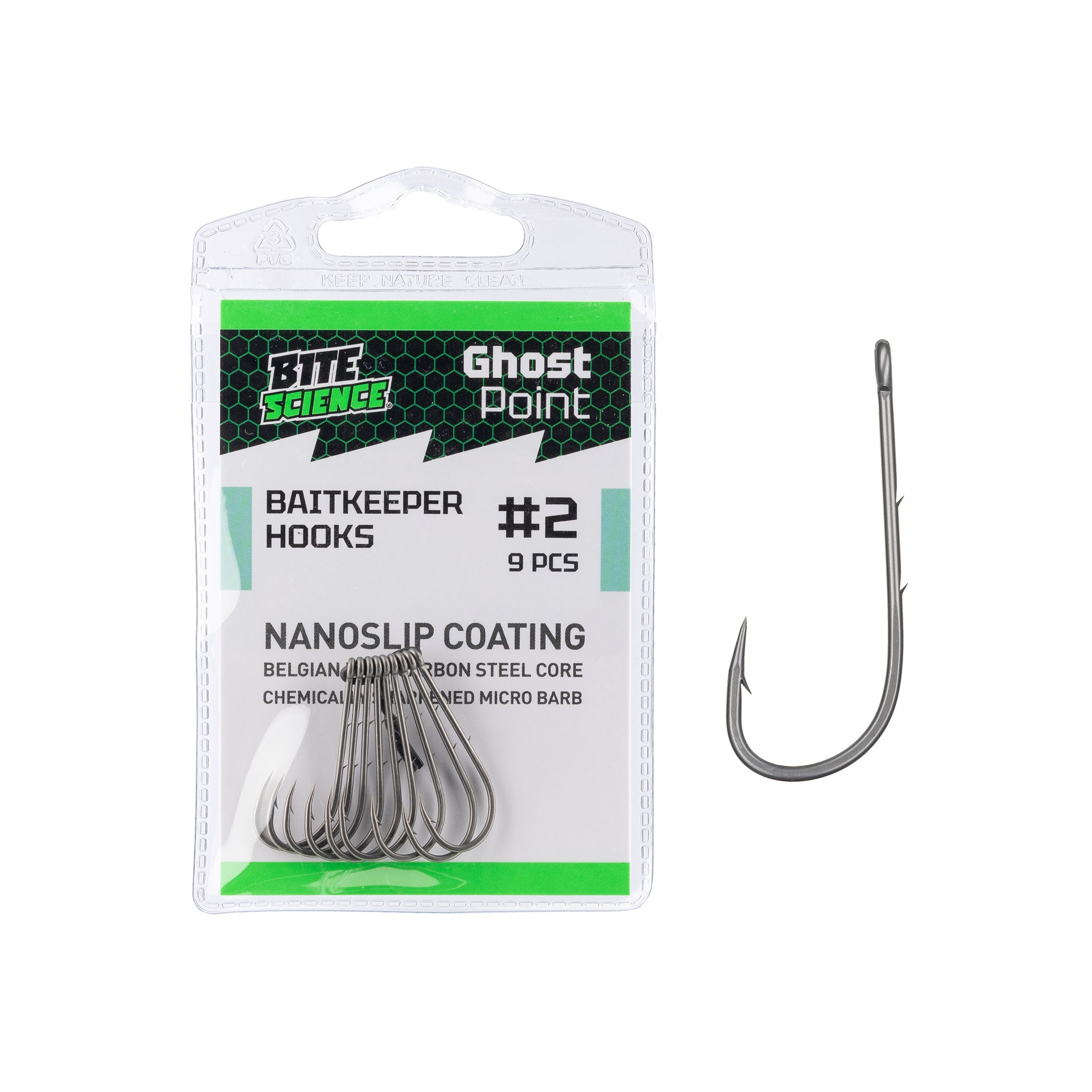 Bite Science Ghost Point Baitkeeper Hooks