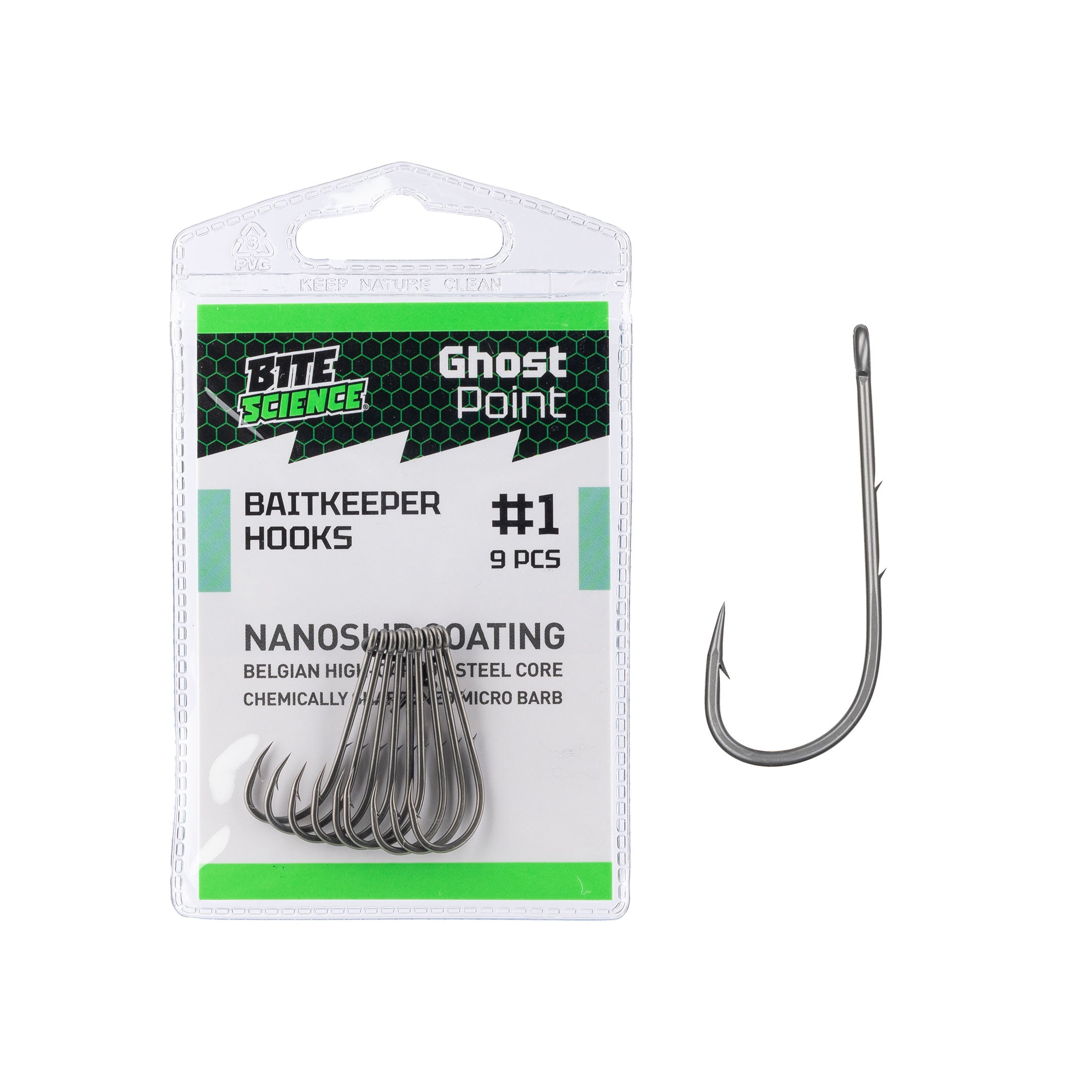 Bite Science Ghost Point Baitkeeper Hooks