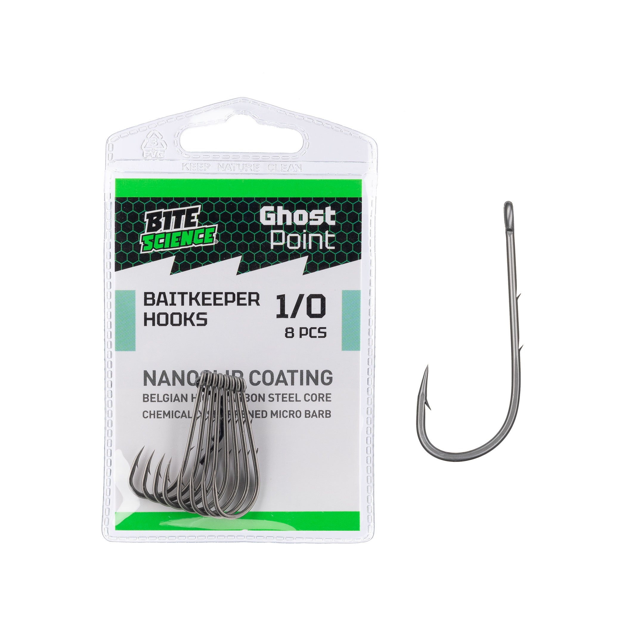 Bite Science Ghost Point Baitkeeper Hooks