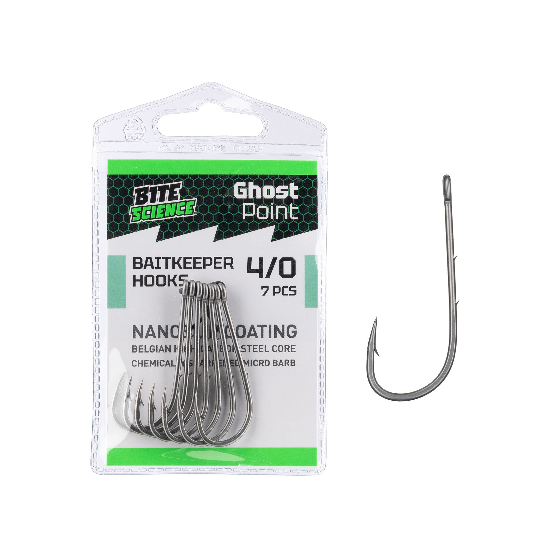 Bite Science Ghost Point Baitkeeper Hooks
