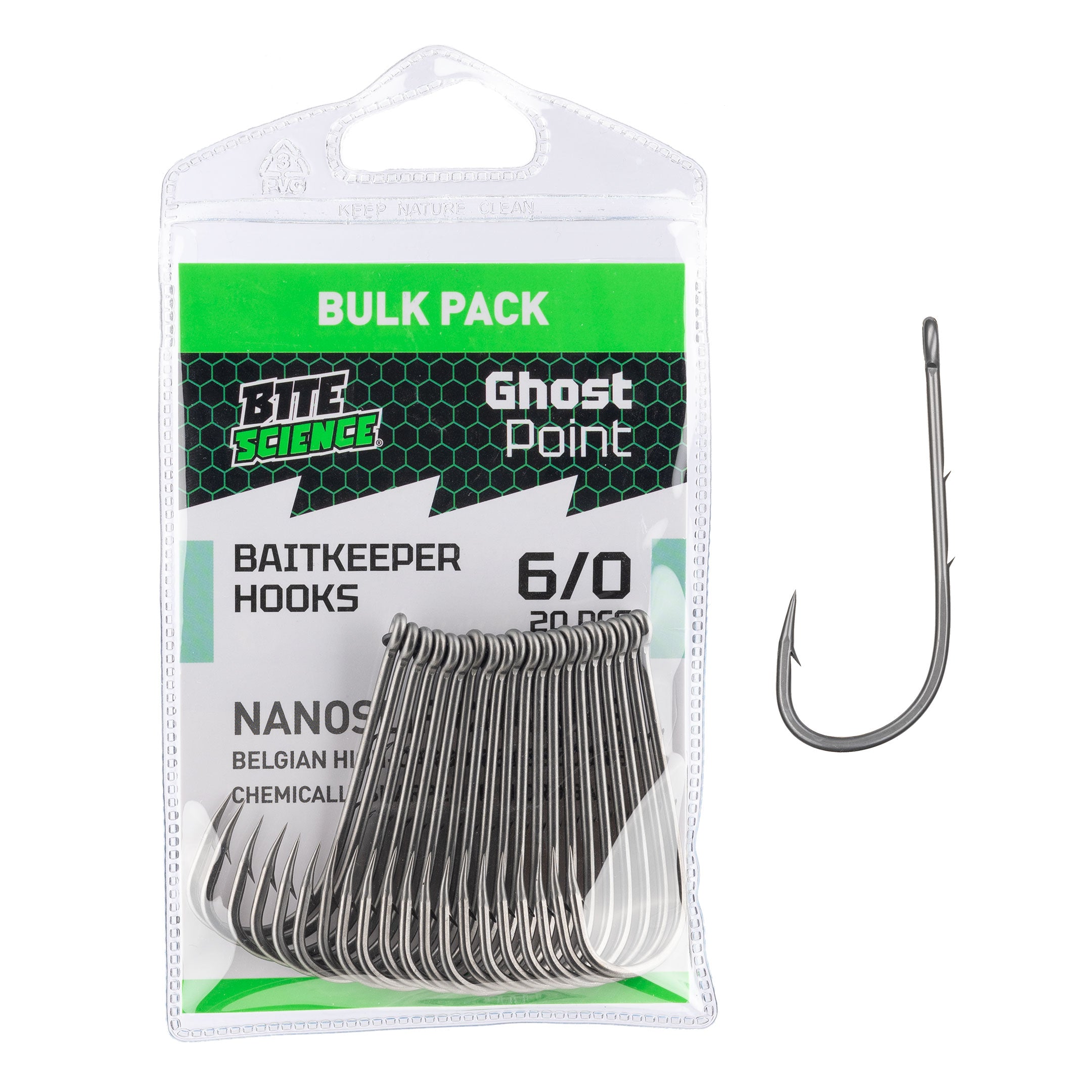 Bite Science Ghost Point Baitkeeper Hooks
