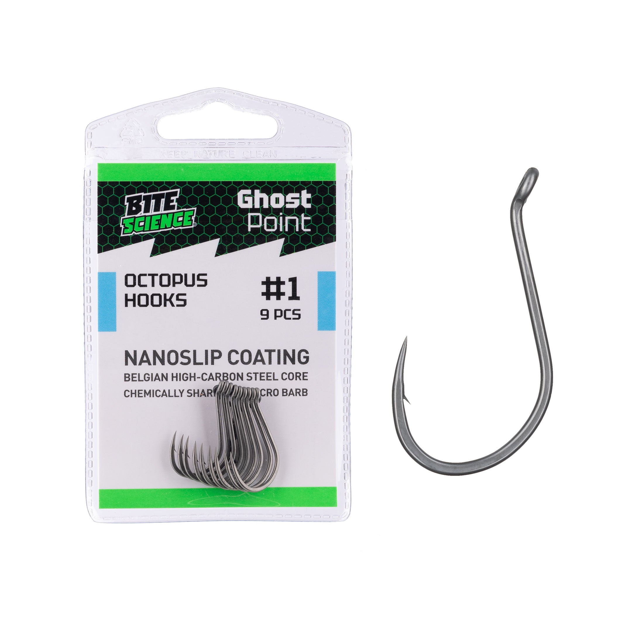 Bite Science Ghost Point Octopus Hooks