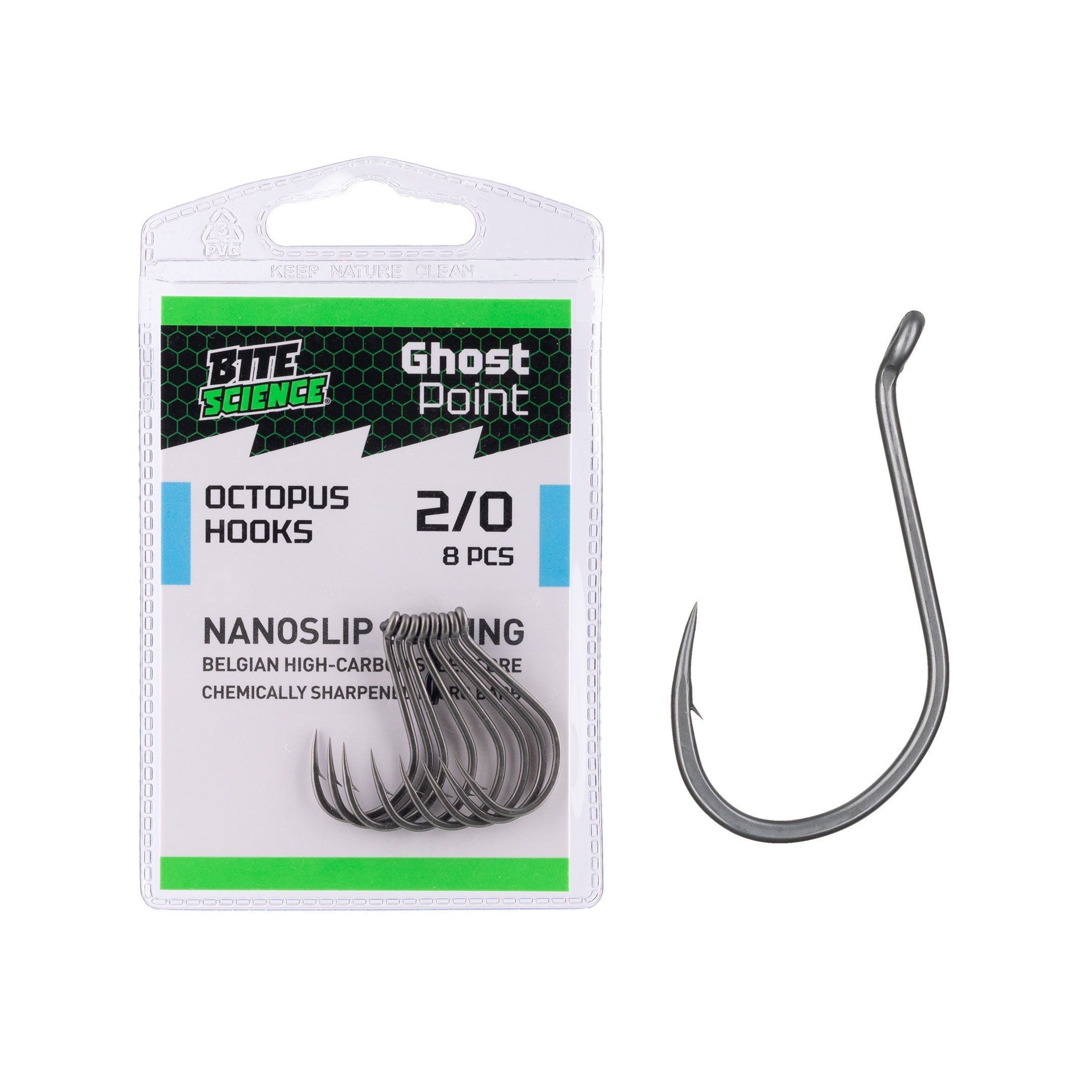 Bite Science Ghost Point Octopus Hooks