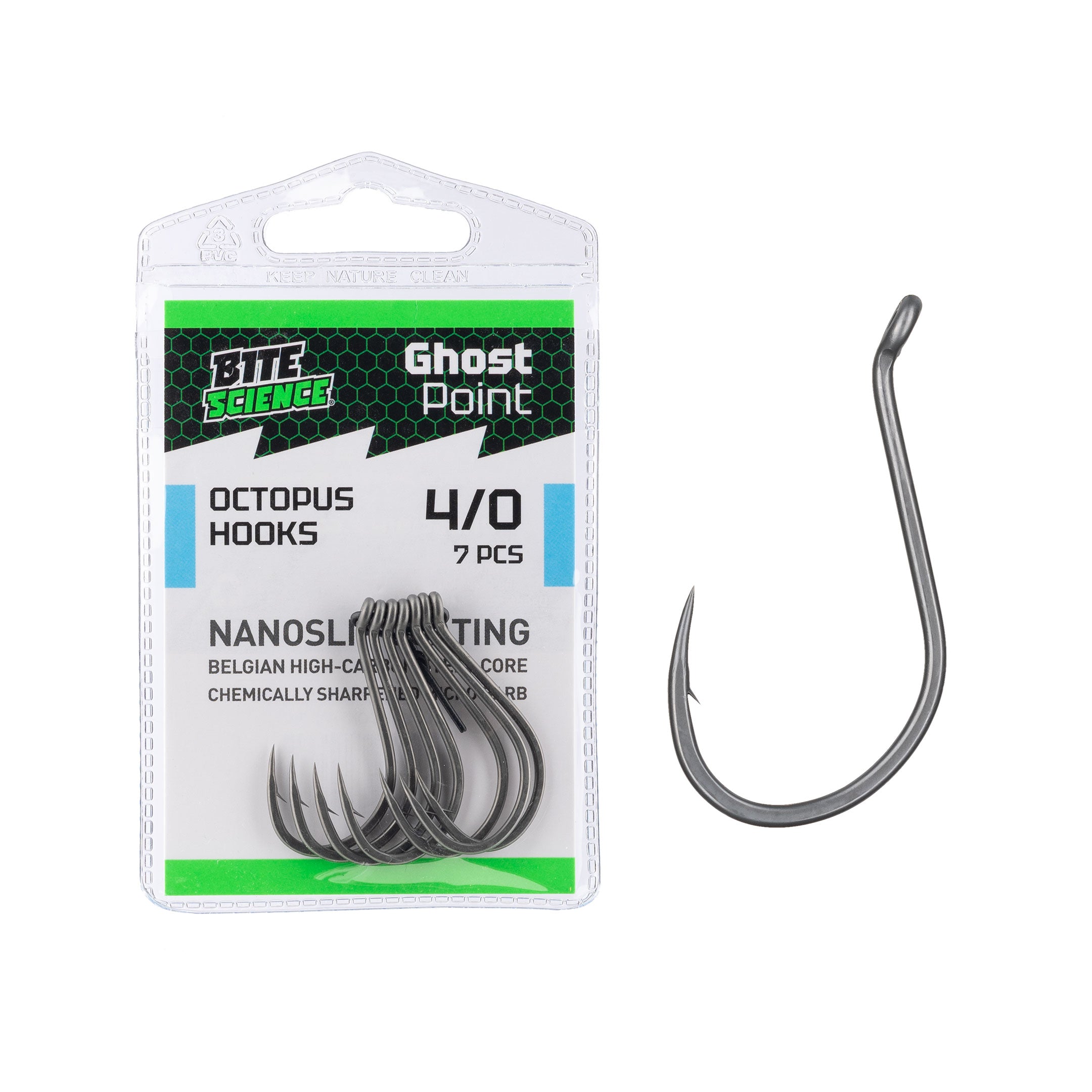 Bite Science Ghost Point Octopus Hooks