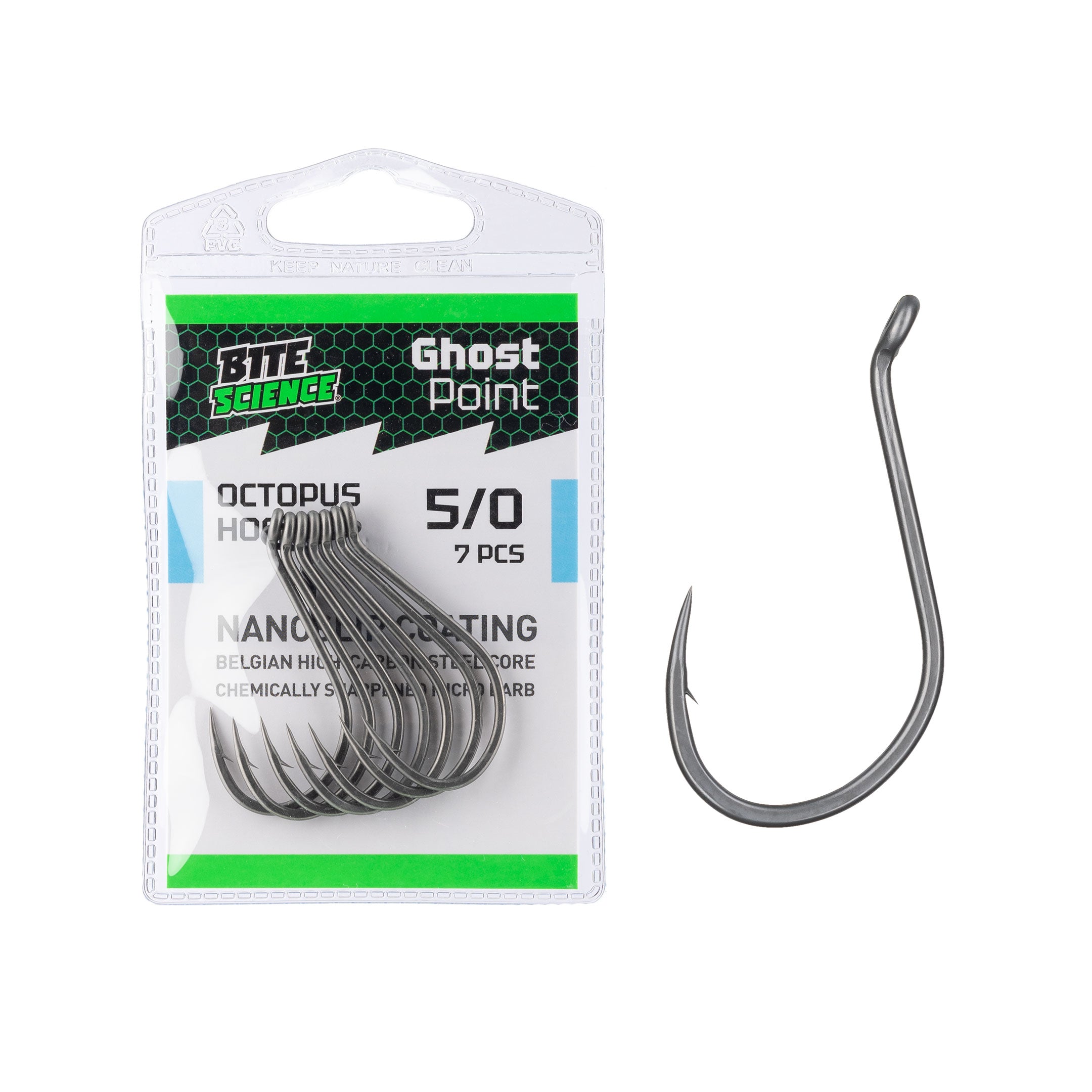 Bite Science Ghost Point Octopus Hooks