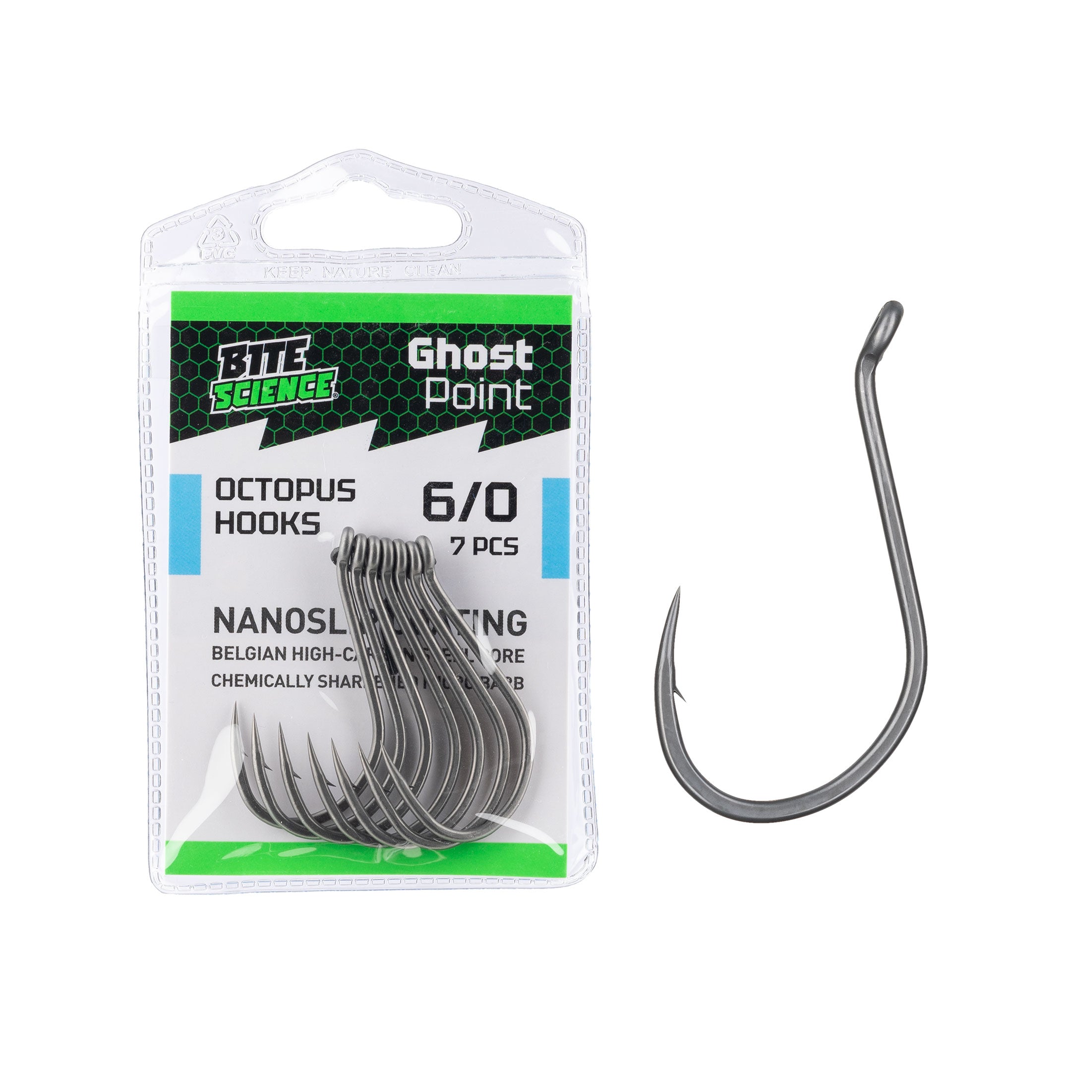 Bite Science Ghost Point Octopus Hooks