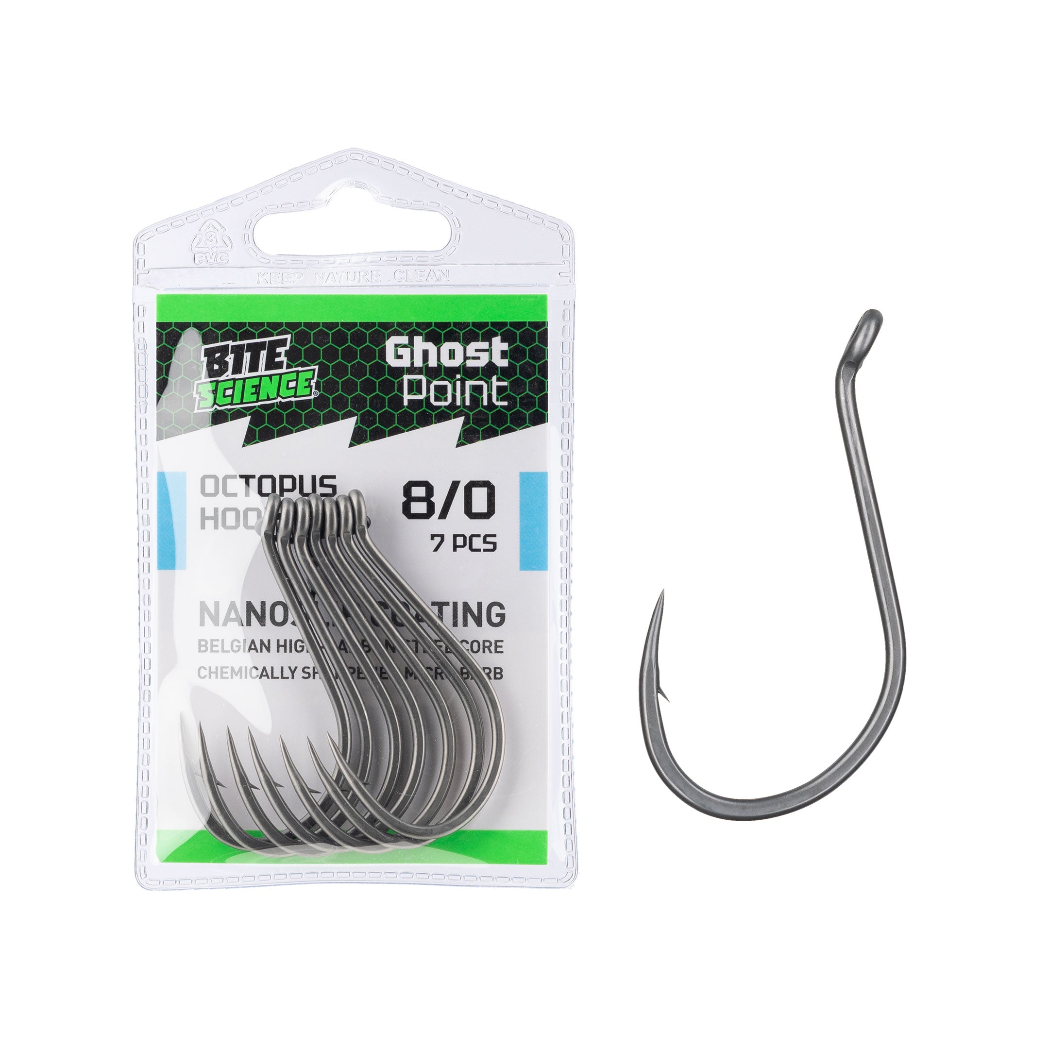 Bite Science Ghost Point Octopus Hooks
