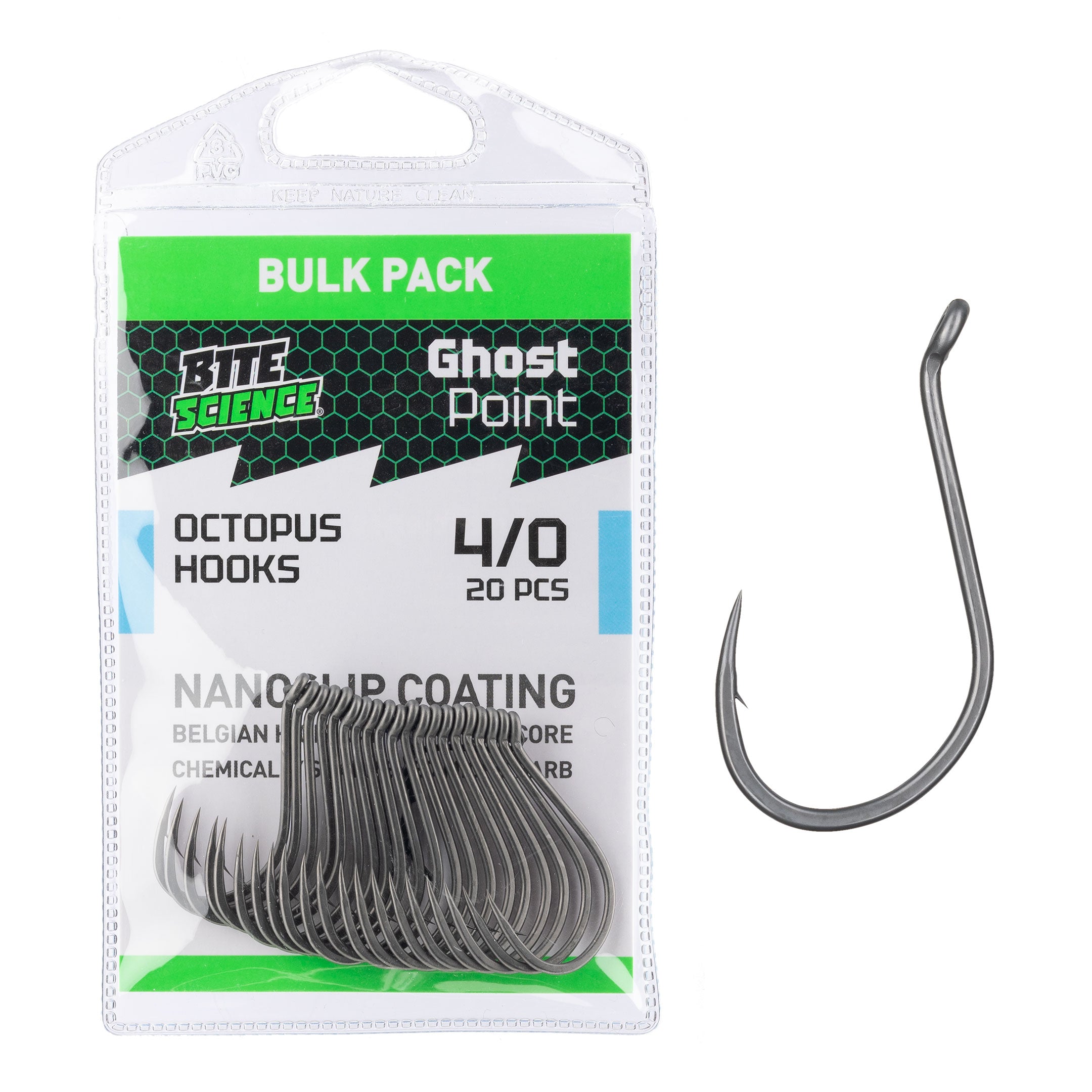 Bite Science Ghost Point Octopus Hooks