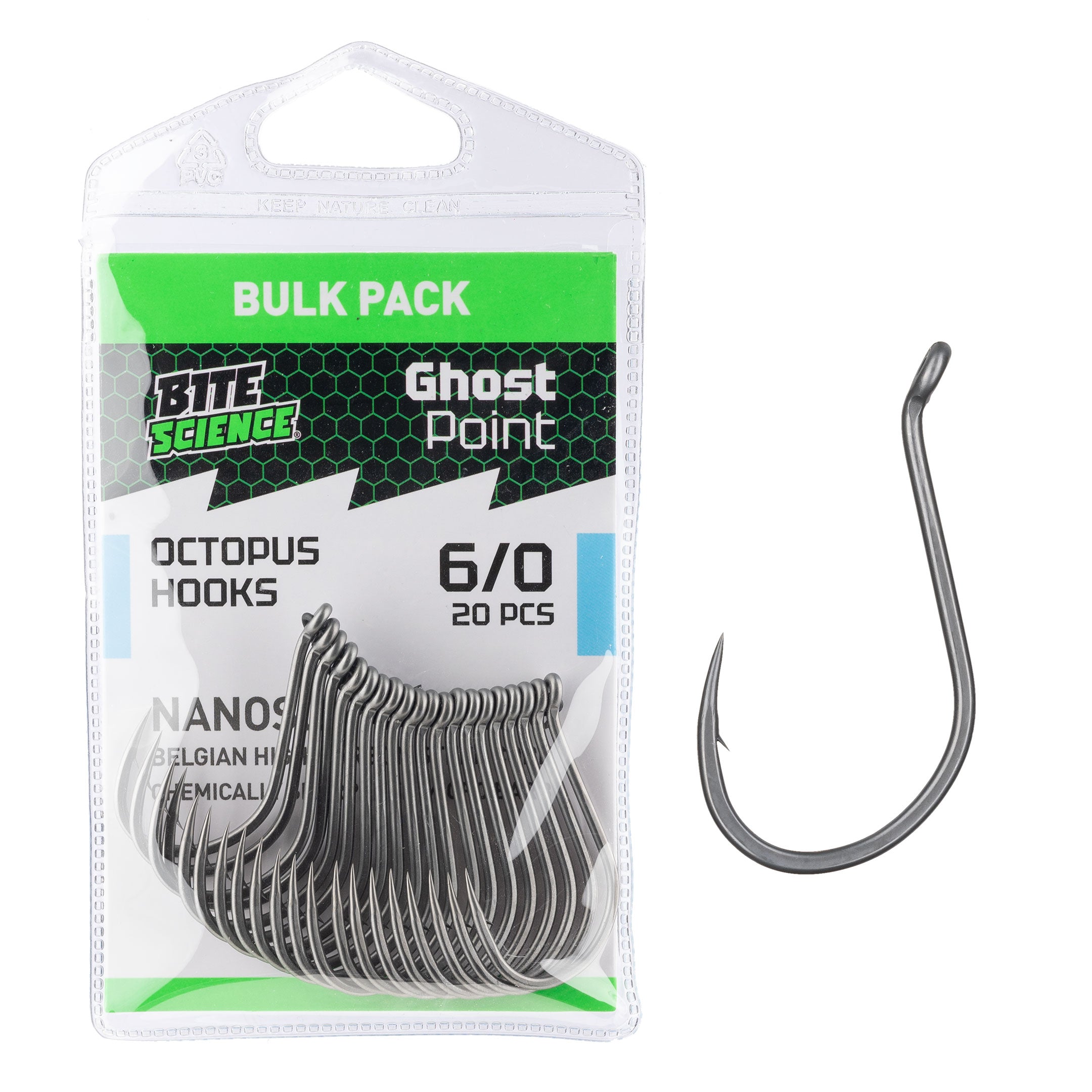 Bite Science Ghost Point Octopus Hooks