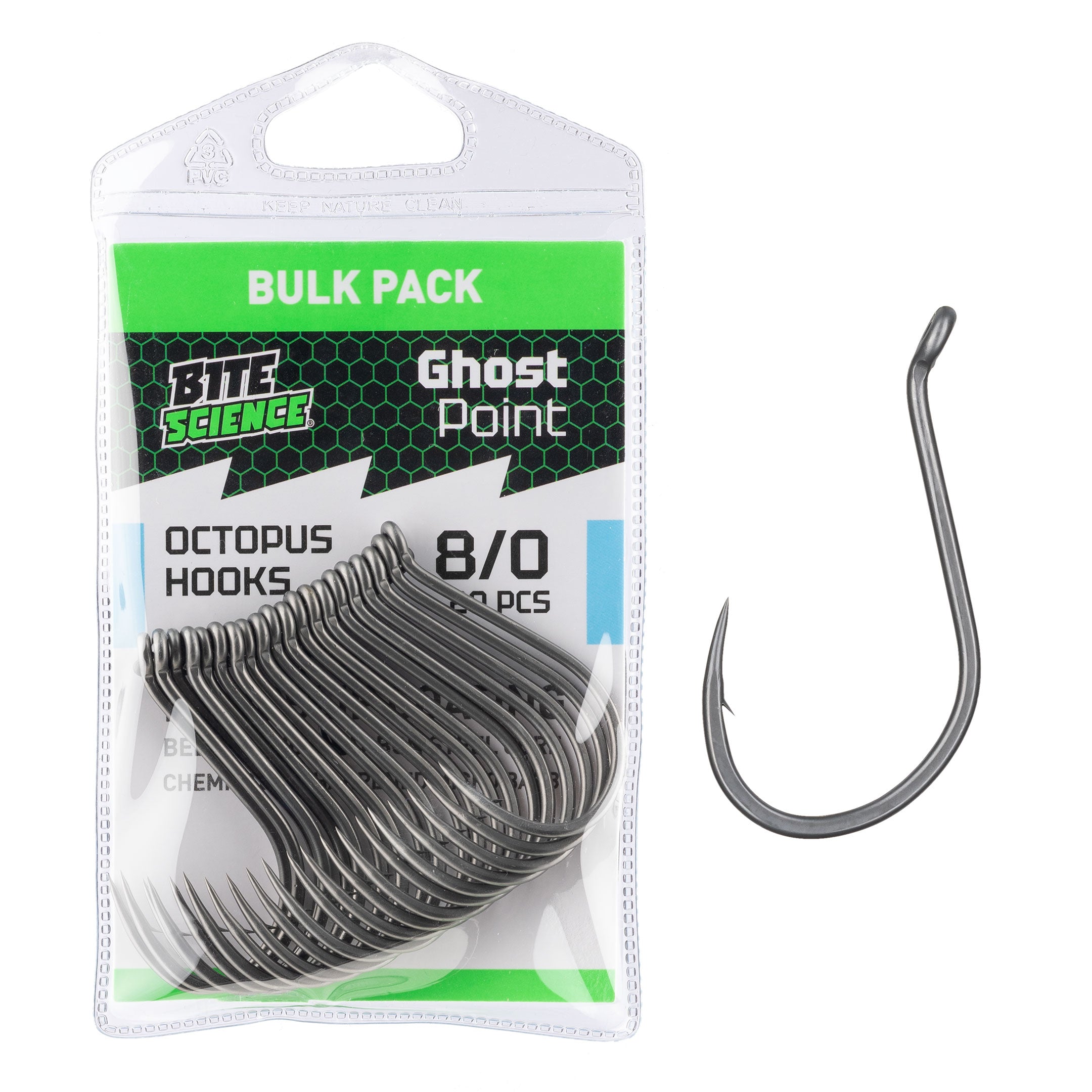Bite Science Ghost Point Octopus Hooks