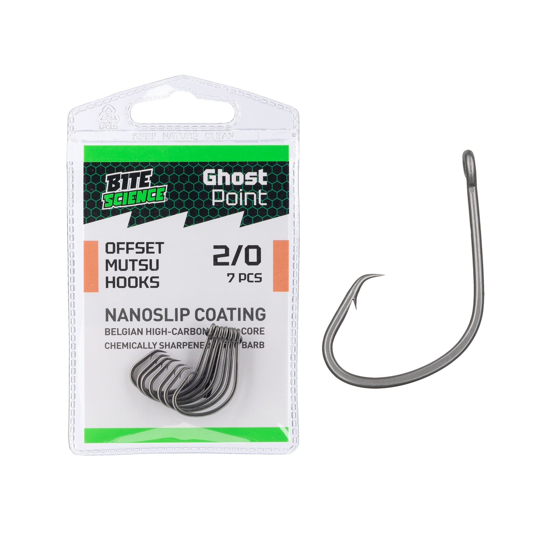 Bite Science Ghost Point Offset Mutsu Hooks