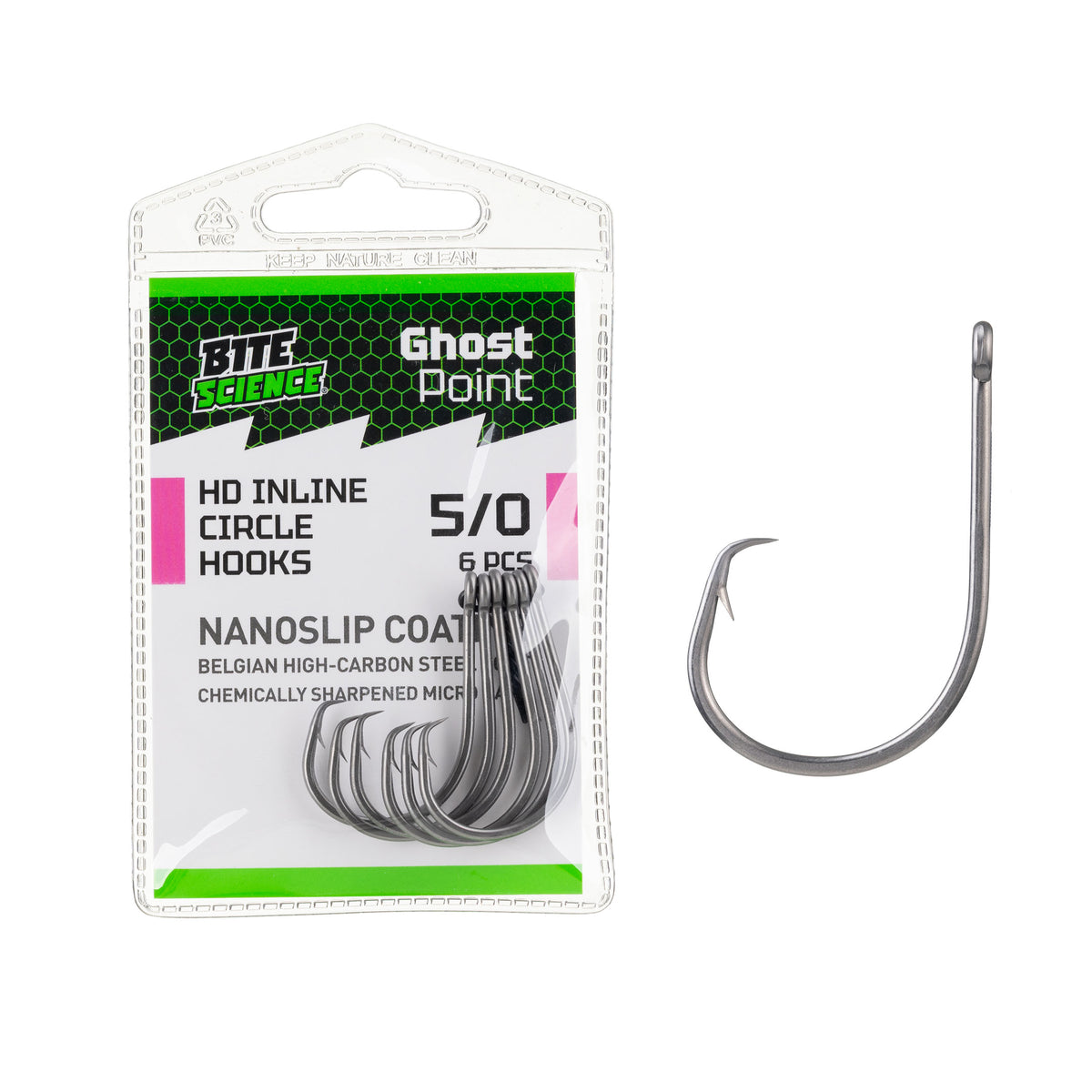 Bite Science Ghostpoint HD Inline Circle Hooks